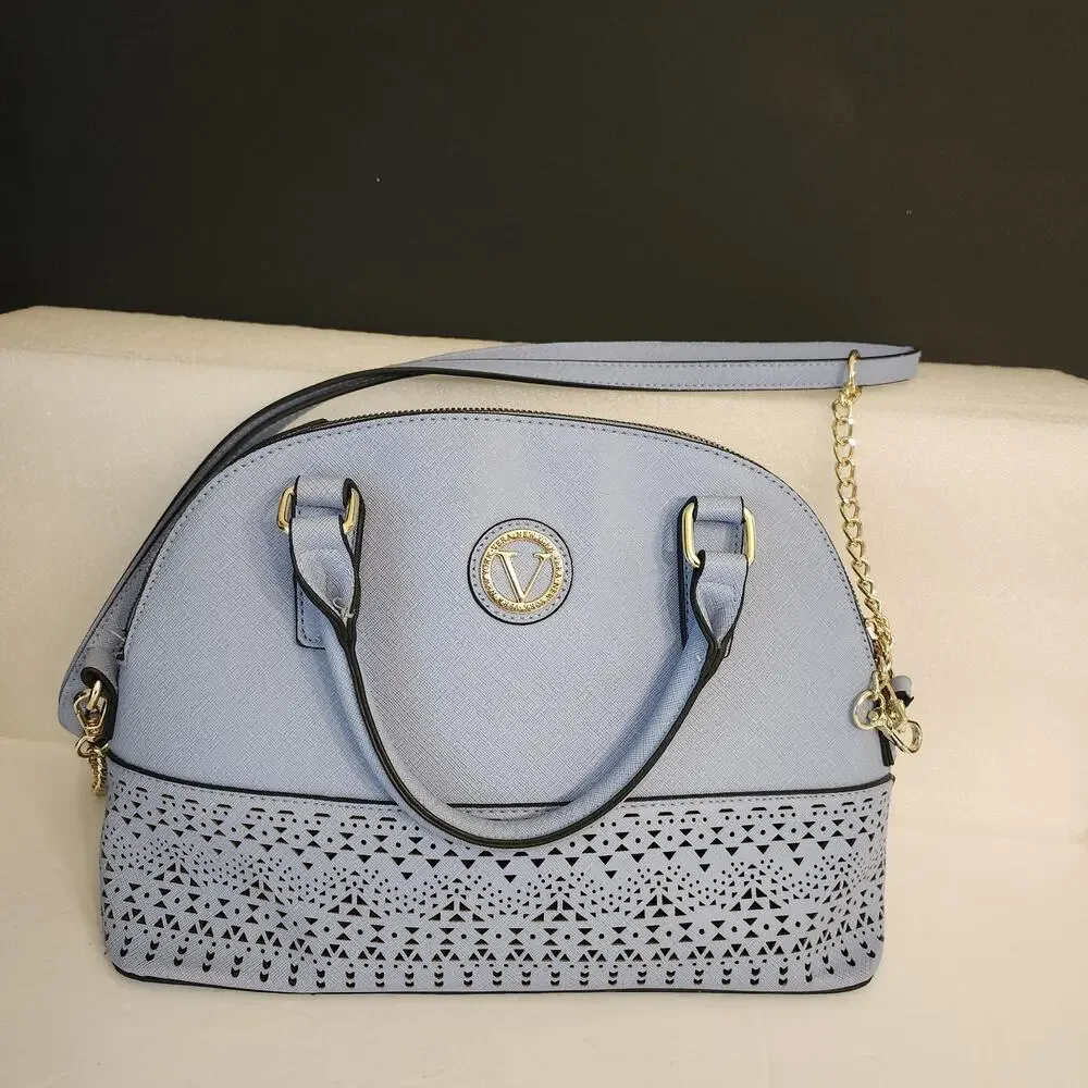 NWT Vera New York Satchel Crossbody Bag Style Dahlia 15.5 W 9.5